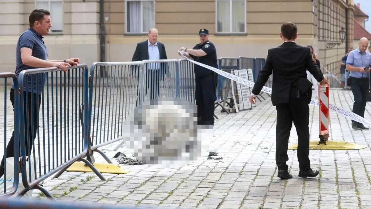 Felgyújtotta magát egy férfi Horvátországban