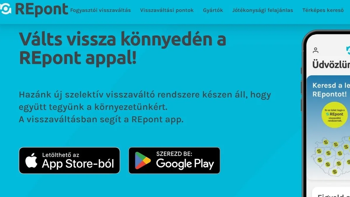 A bankszámlánkra is kérhetjük a pénzt a visszaváltott palackok után