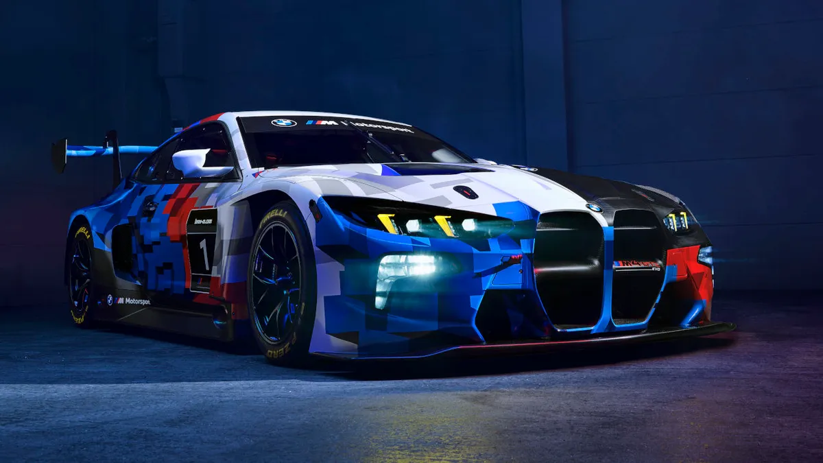 Elvitték a Nürburgringre a BMW M4 GT3 Evót, de csak mutogatni, nem versenyezni
