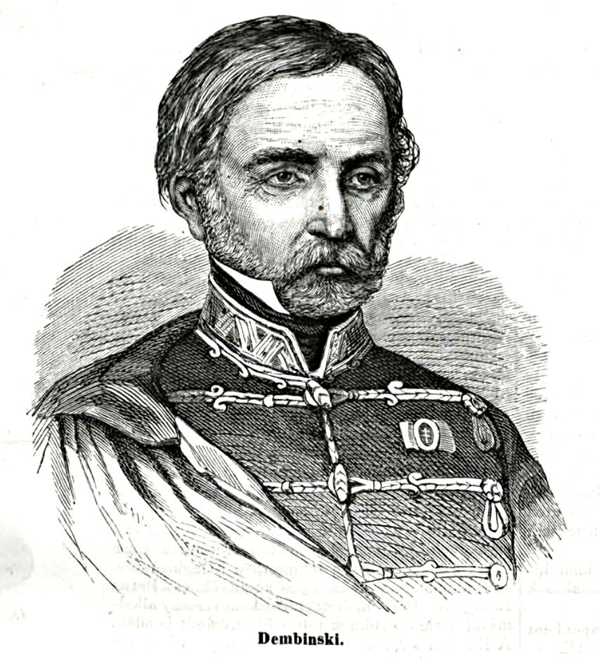 Henryk Dembiński: 1869-ben készült metszet