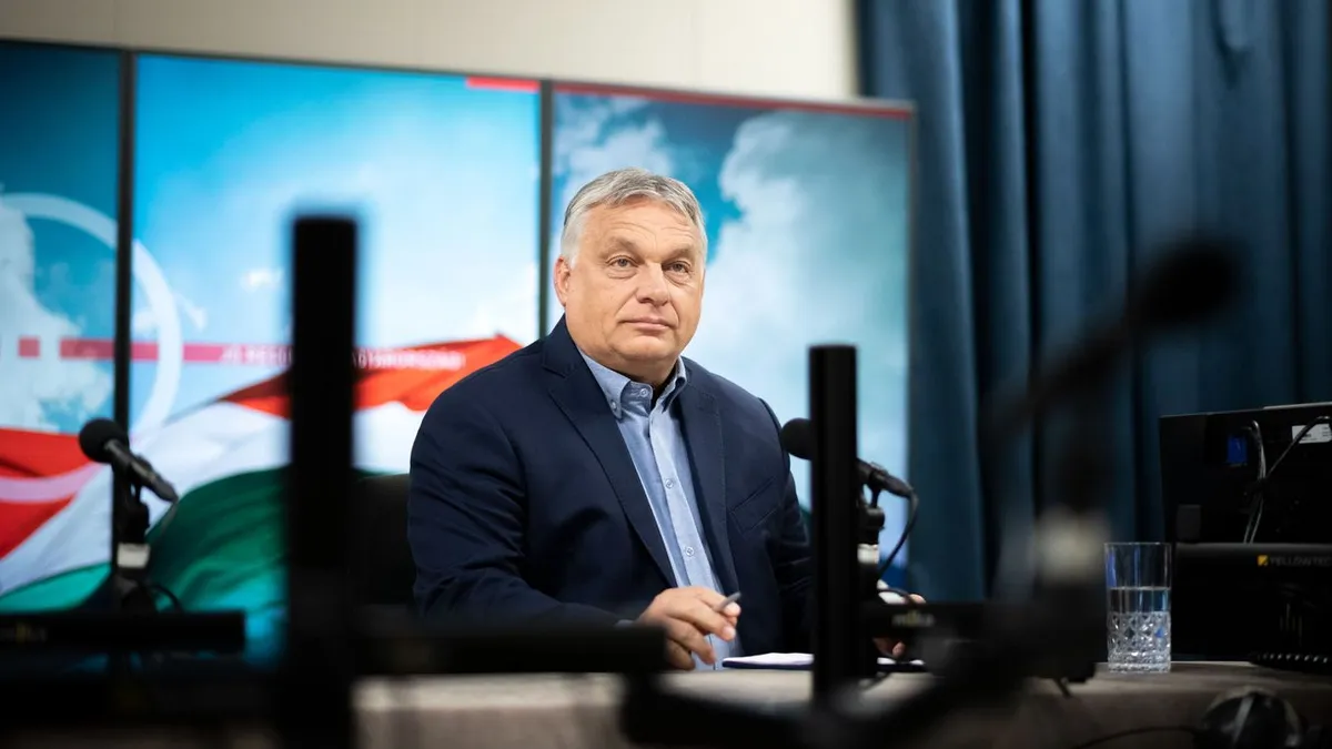 Orbán Viktor: Az európai parlamenti választással lelassítottuk a háború felé száguldó vonatot