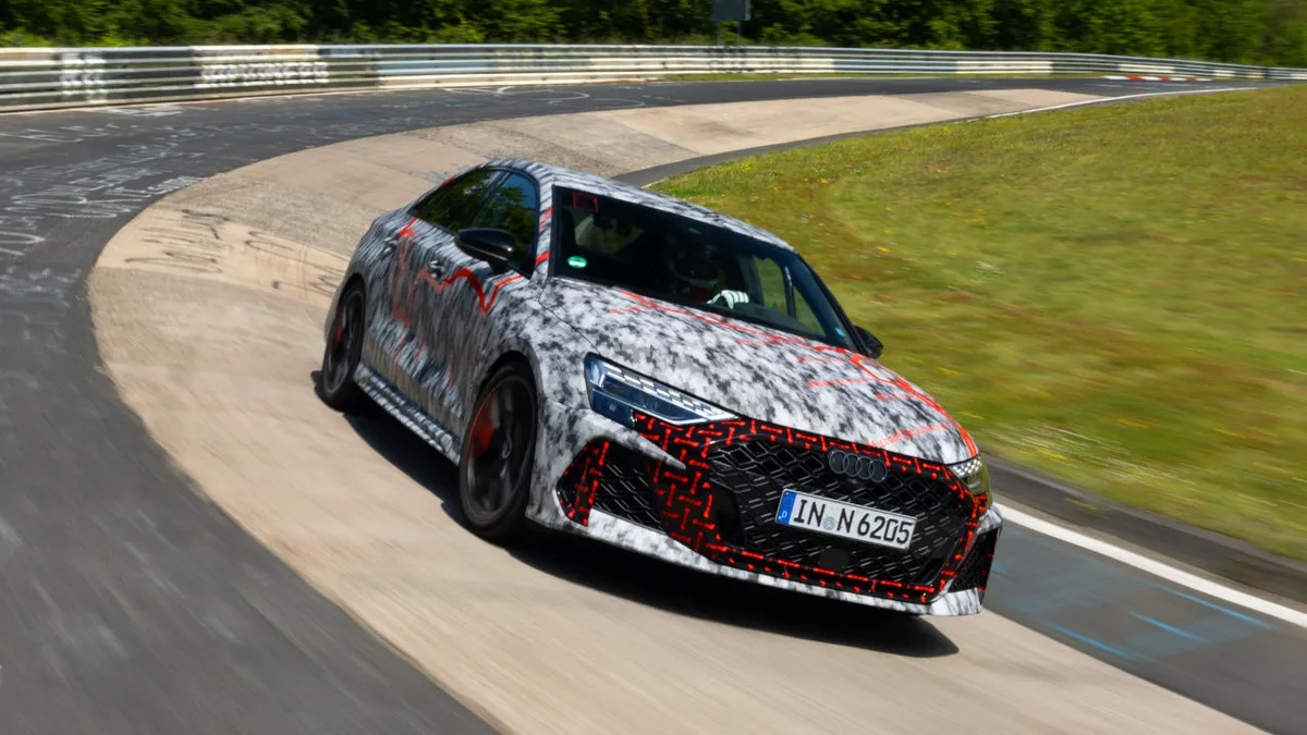 Kompakt körrekordot ment a Nürburgringen az Audi RS3