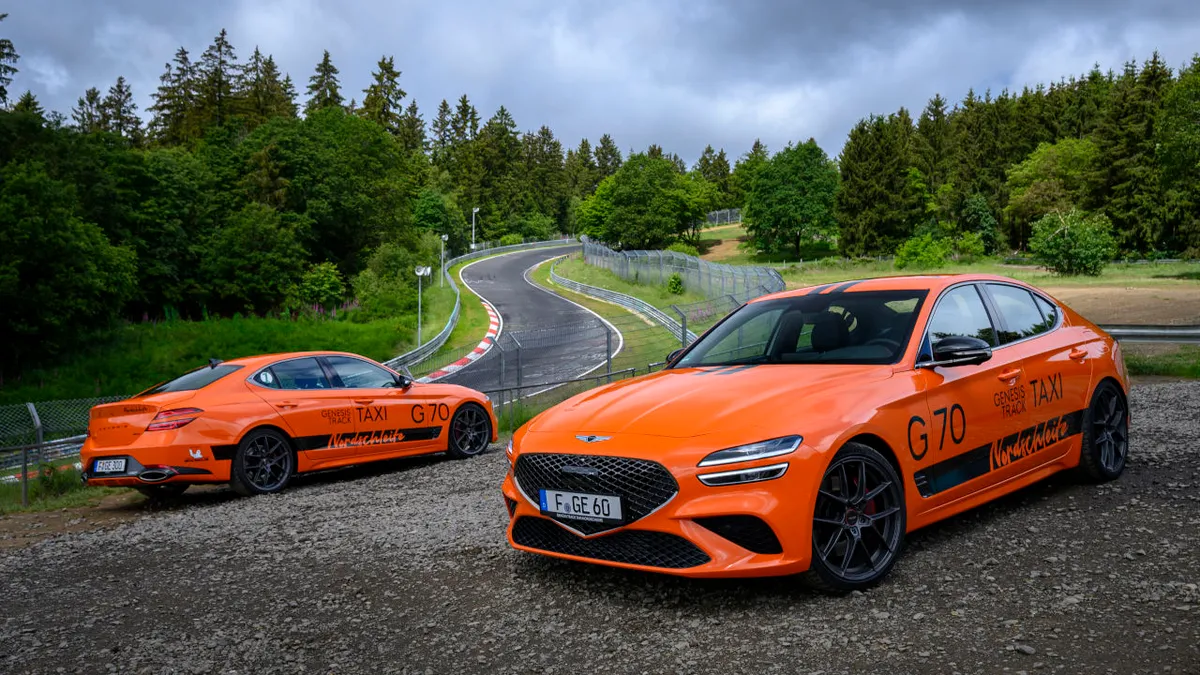Taxiszolgáltatást indított a Genesis – a Nürburgringen