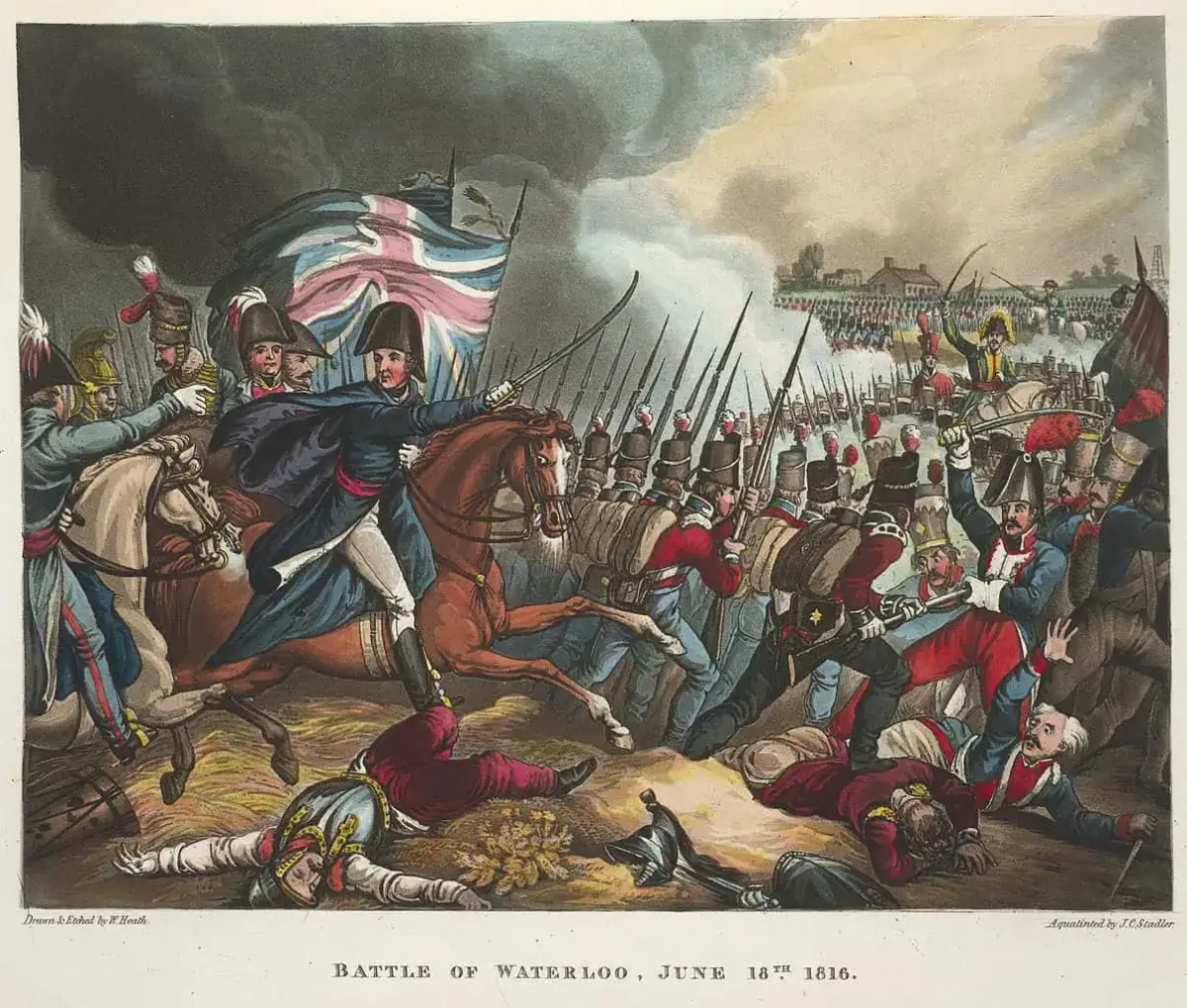 Az 1815. június 18-án lezajlott waterlooi csata Bonaparte Napoléon utolsó összecsapása volt. Elbai száműzetéséből nemrégen hazatért Napóleon ismét elfoglalta Franciaország császári trónját