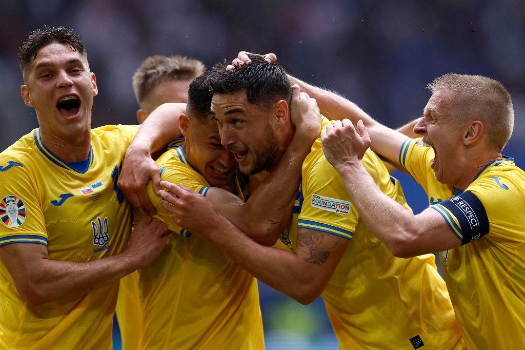 Football: UEFA Euro 2024 - 1st round day 2: Group E Slovakia v Ukraine