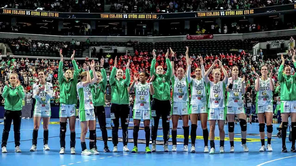 női kézilabda final four 2024, nőikézilabda,  finalfour2024, 2024.06.01.,  EHF FINAL4 WOMEN 2024, BL-elődöntő, Győr-Esbjerg