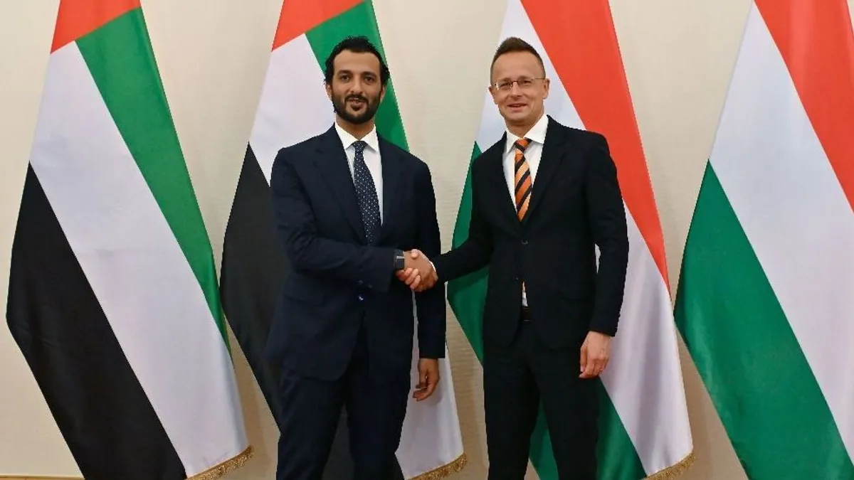 Szijjártó Péter: Magyarország továbbfejleszti az együttműködését az Egyesült Arab Emírségekkel