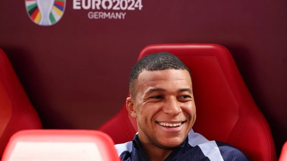 Vasárnap újra edzett Kylian Mbappé