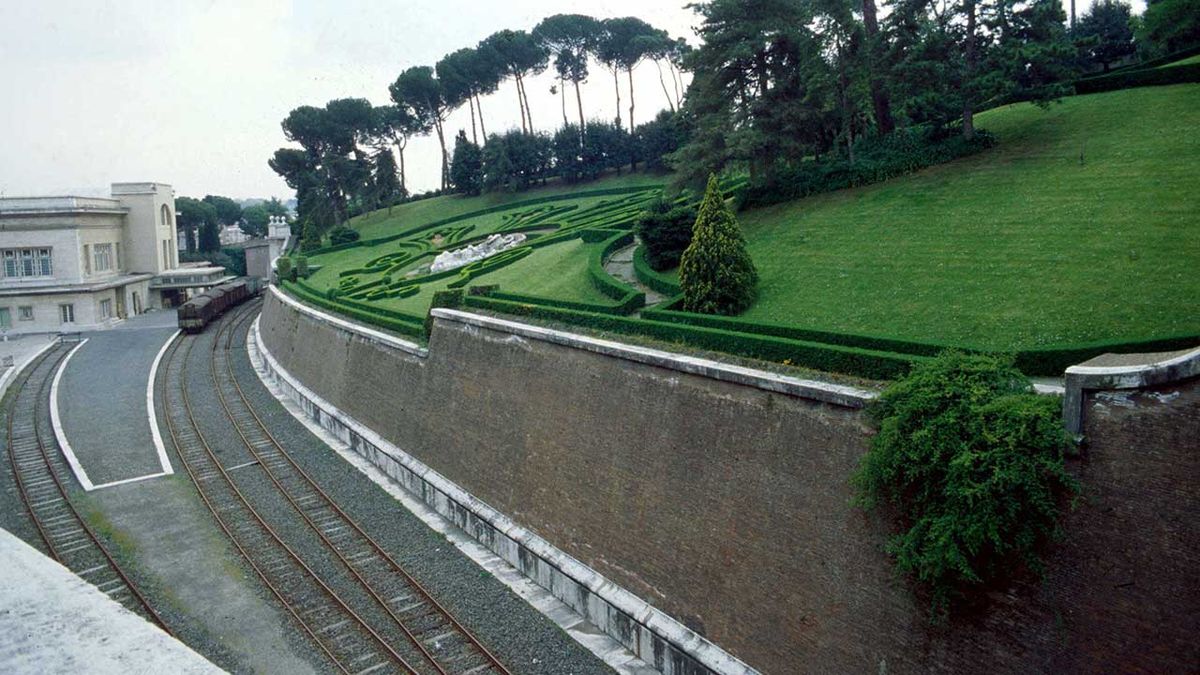 a világ legrövidebb vasútja, világlegrövidebbvasútjai, Vatican Railway