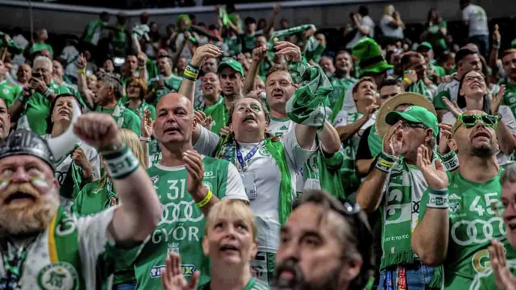 női kézilabda final four 2024, nőikézilabda,  finalfour2024, 2024.06.01.,  EHF FINAL4 WOMEN 2024, szurkoló, 