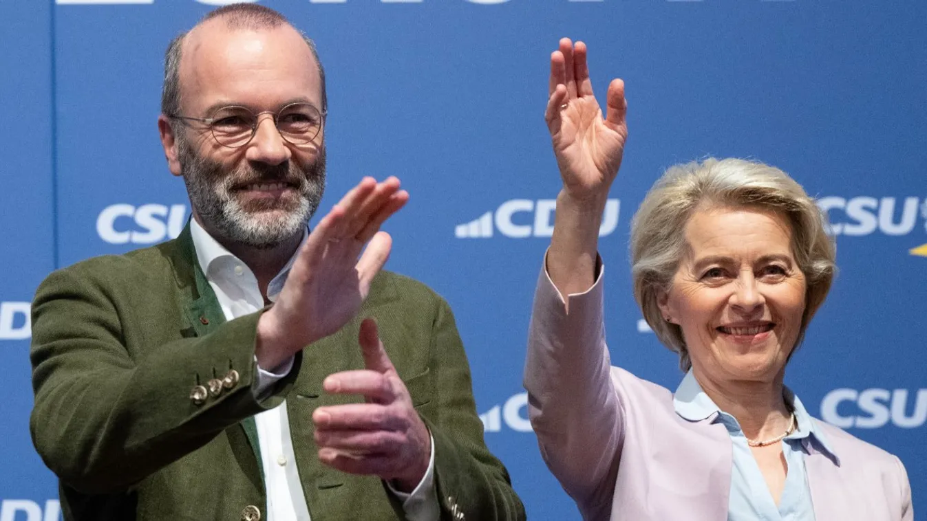 Ursula von der Leyen, UrsulavonderLeyen, Manfred Weber, ManfredWeber