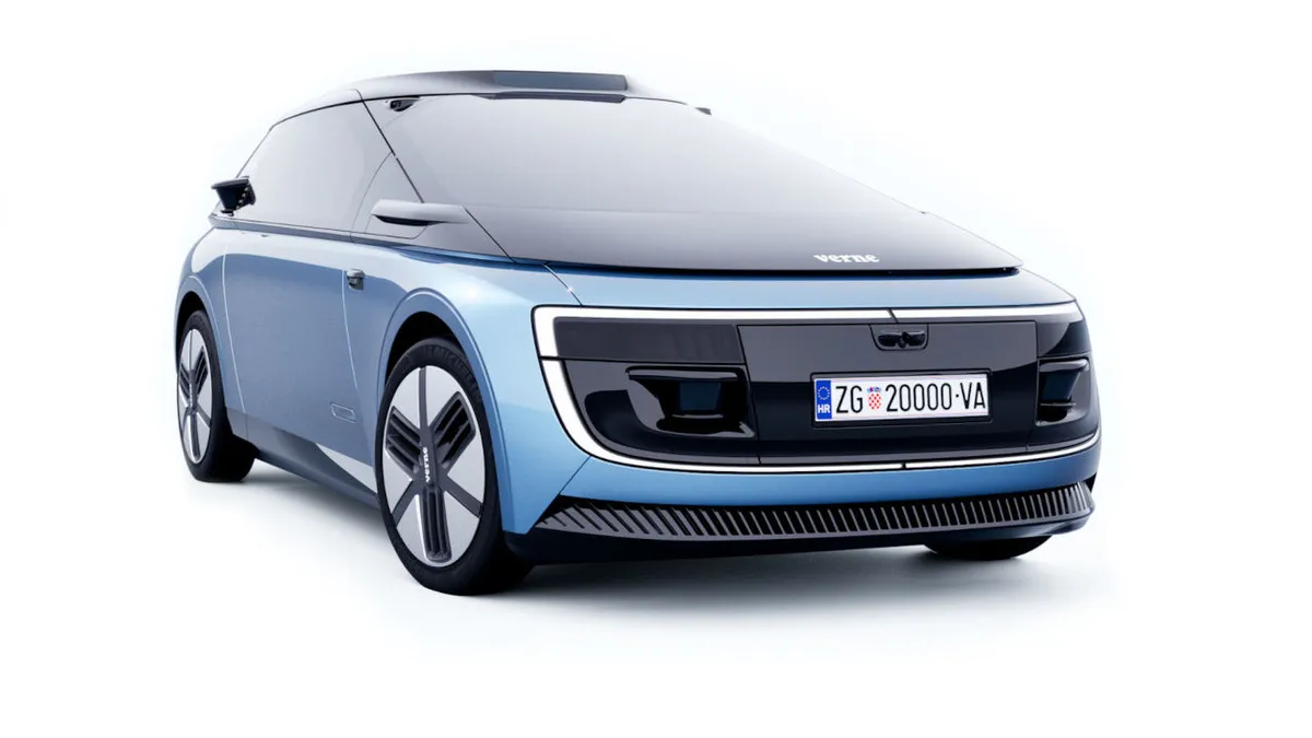 Bemutatták a Rimac robottaxiját