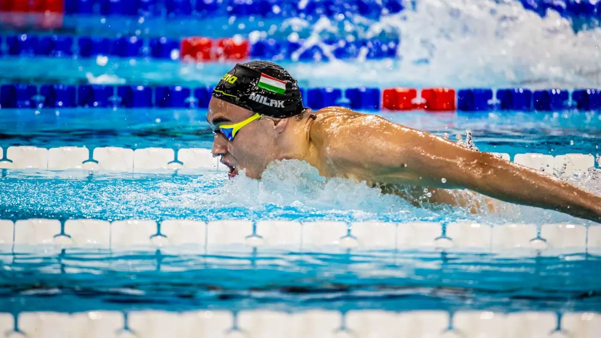 Szenzációs úszással, óriásit küzdve olimpiai ezüstérmes Milák Kristóf 200 pillangón!