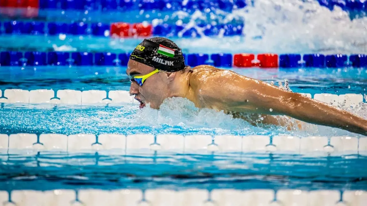 Így lett olimpiai ezüstérmes Milák Kristóf 200 méteres pillangóúszásban - videó