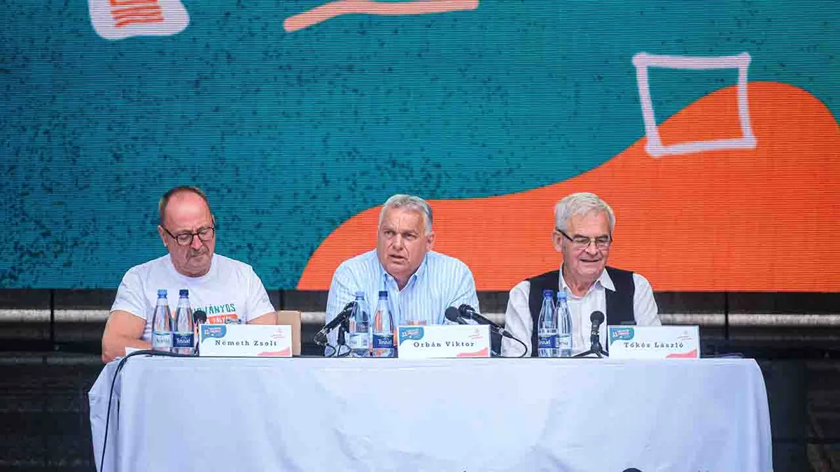 Orbán Viktor: Az idő a békepolitika oldalán áll