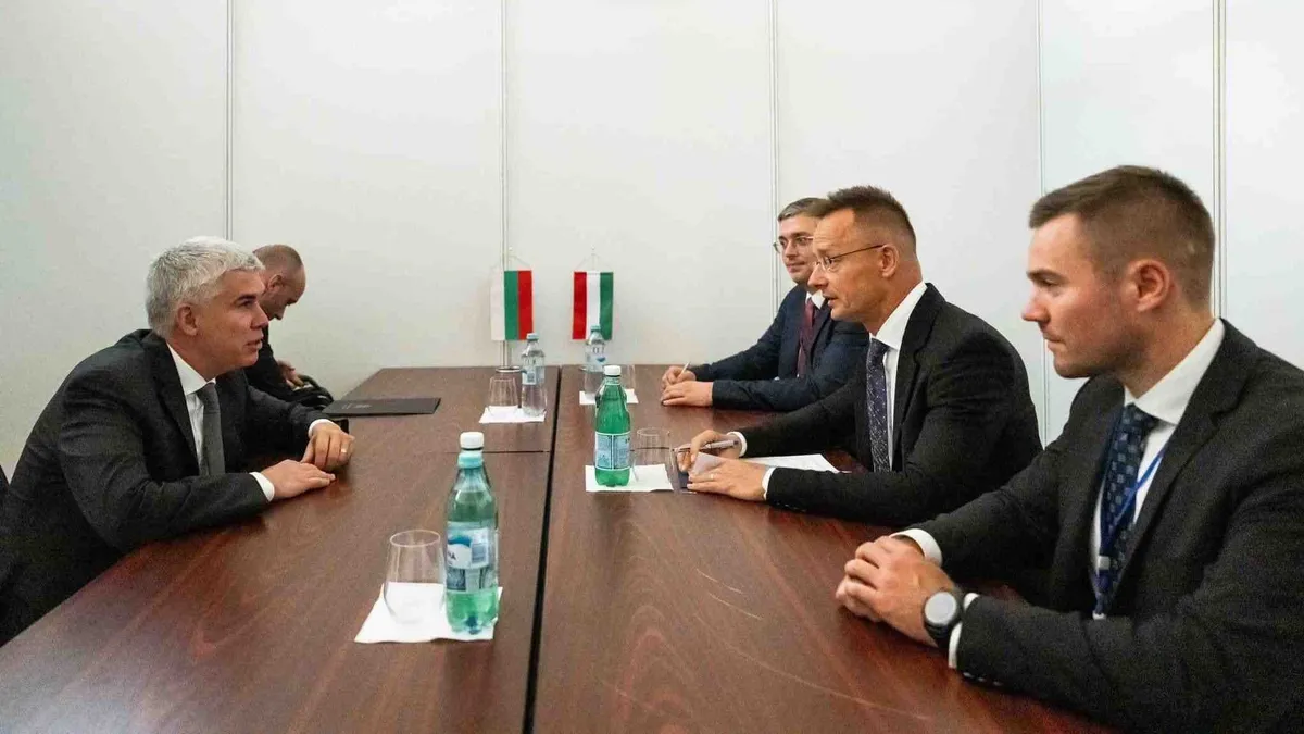 Bulgária segítséget ajánlott Magyarországnak az ukrán olajtranzit-tilalom által okozott nehézségek kezelésében