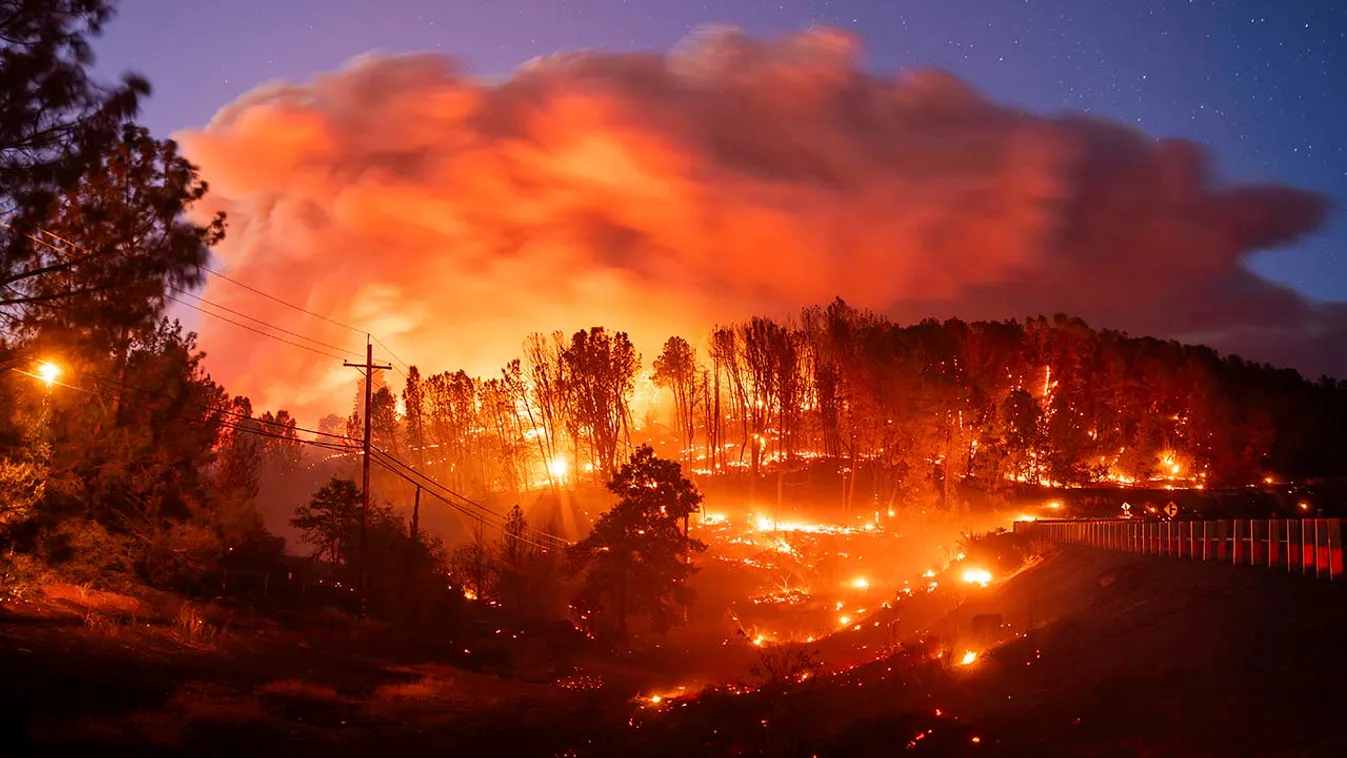 Erdőtűz Kaliforniában,  ErdőtűzKaliforniában, tűz, Kalifornia, 