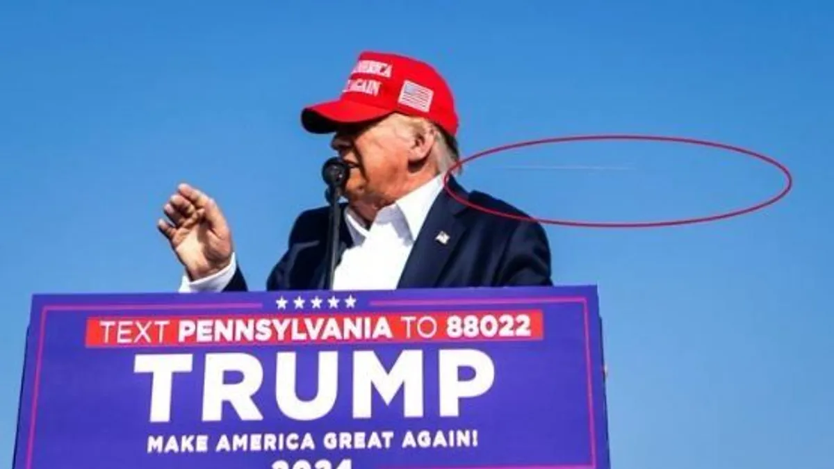 Trump élete legnagyobb szúnyogjának nevezte a fülét eltaláló golyót