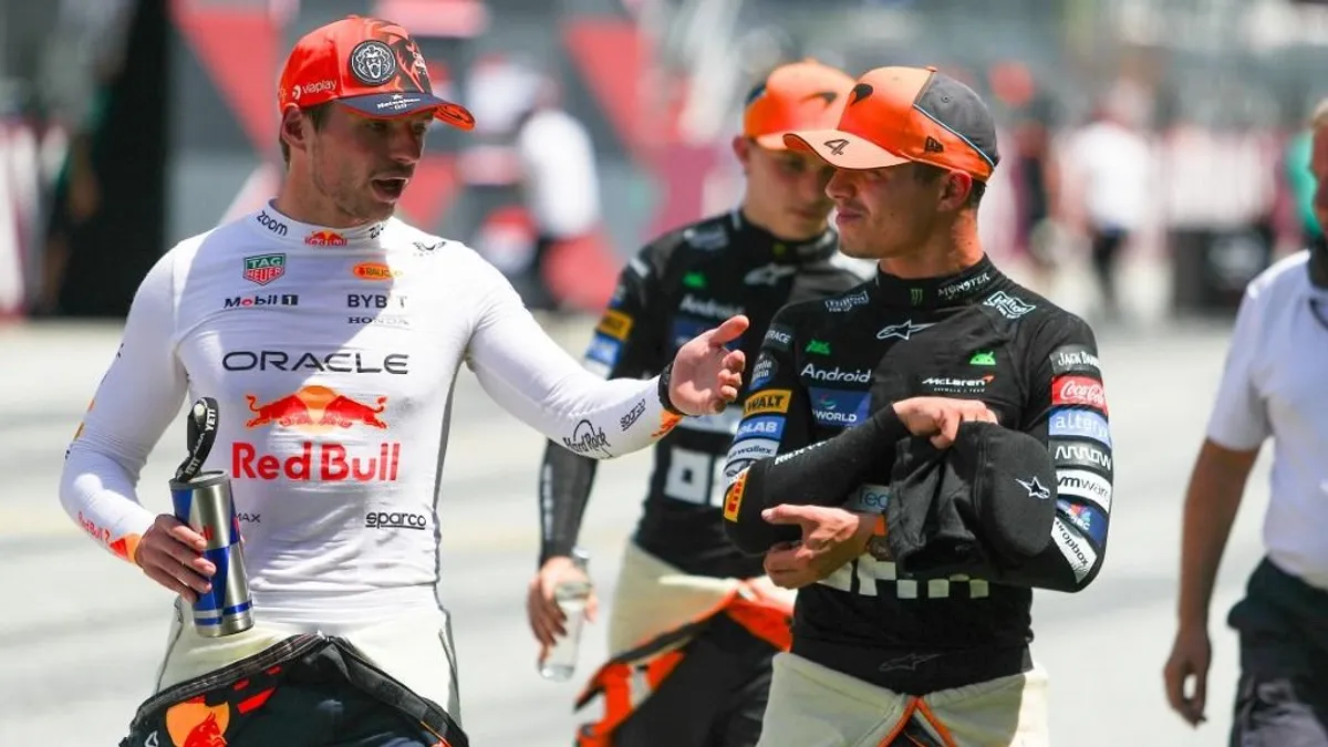 "Szánalmasan viselkedett” - a Red Bull tanácsadója komoly kritikát fogalmazott meg Verstappen és Norris ütközése után