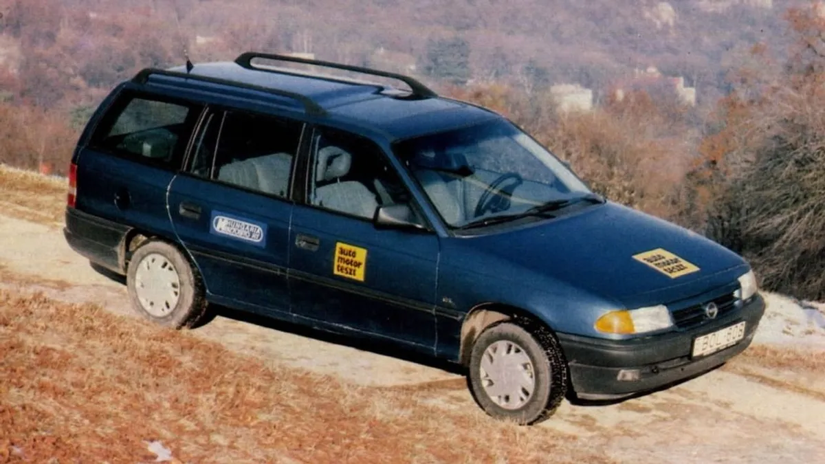 Autótesztek a hőskorból: Opel Astra 1.6i Caravan