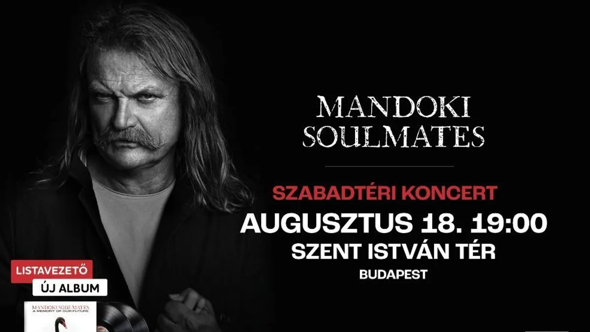 Mandoki Soulmates koncert lesz Budapest szívében