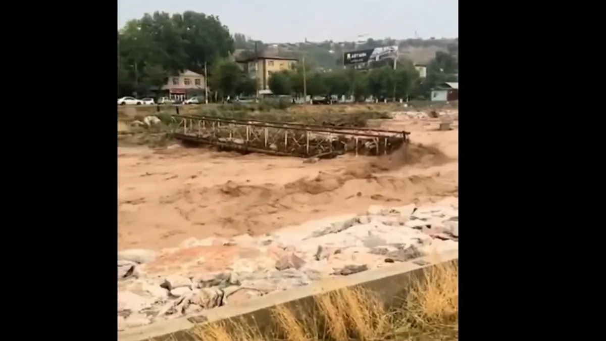 Tragédia Kirgizisztánban, rengetegen meghaltak egy iszapömlés miatt - videó