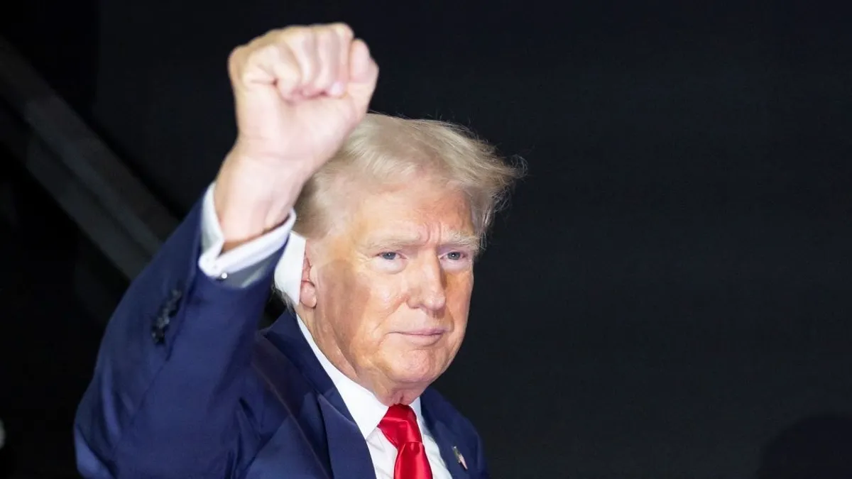 Donald Trump először jelent meg nyilvánosan a merénylet óta