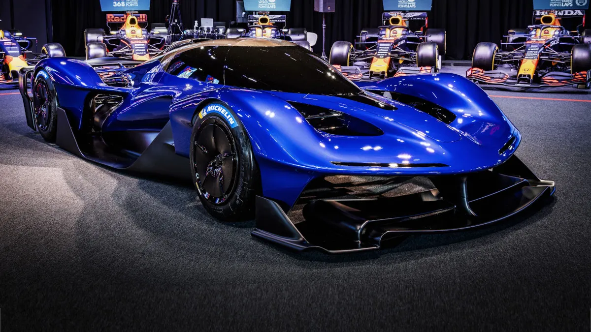 El superdeportivo Red Bull tiene un motor V10 de aspiración natural que funciona a 15.000 rpm