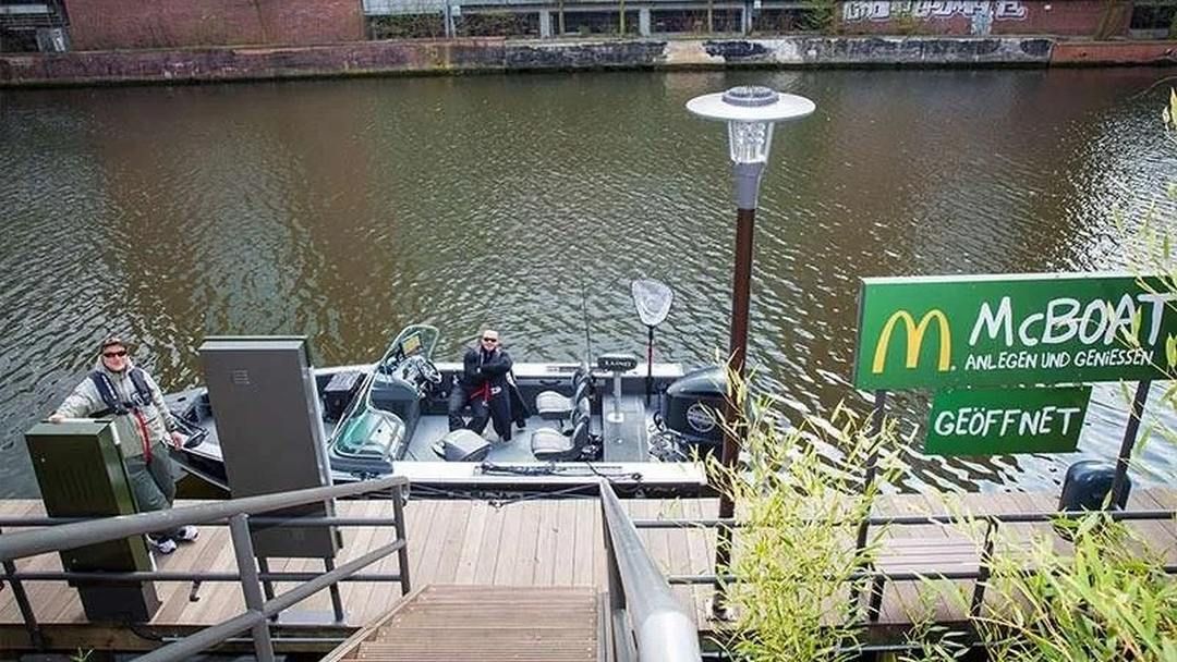 McBoat,  Hamburg, McDonald’s, 
