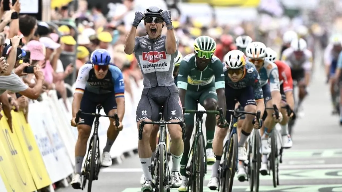 A legunalmasabb Tour de France-szakaszon robbantott a belga sprintspecialista - videó