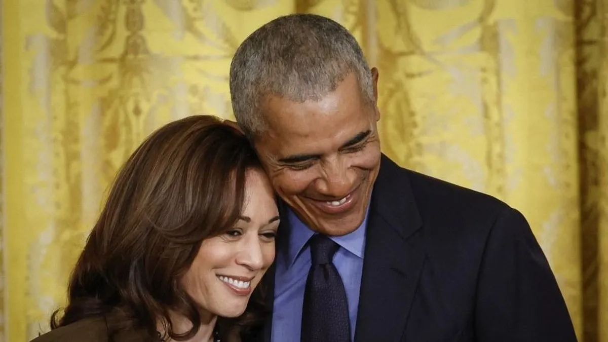 Barack és Michelle Obama is bejelentette, hogy támogatják Sorosék elnökjelöltjét, Kamala Harrist