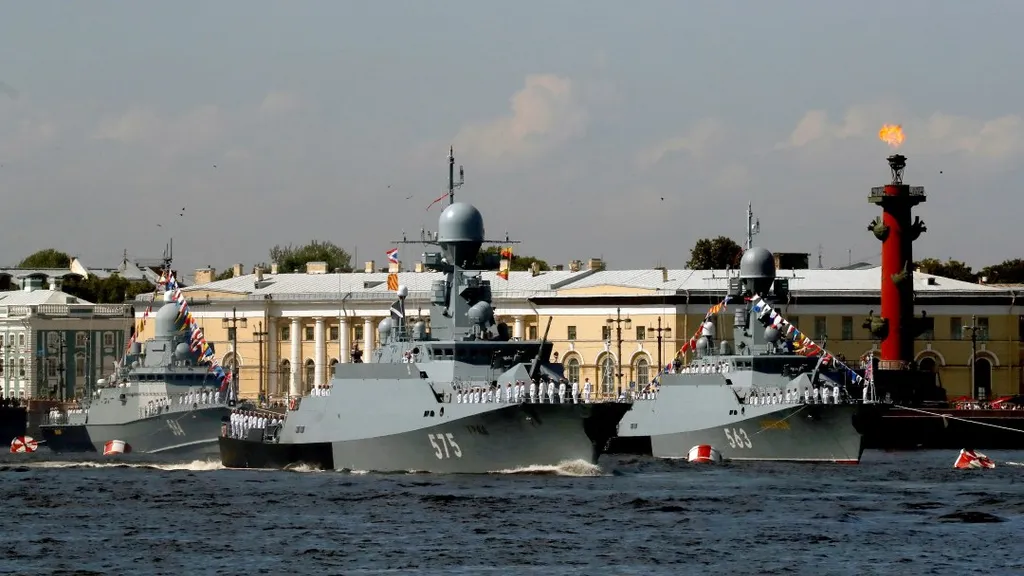 A haditengerészet napja Oroszországban  