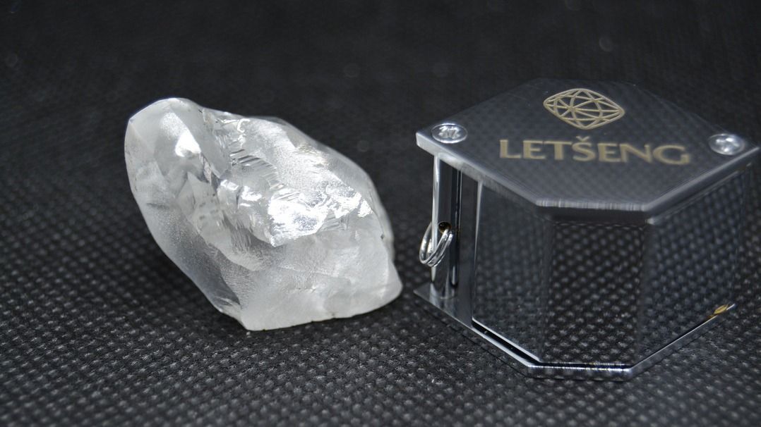 gem diamonds, fehér gyémánt, 123,20 karát, letseng