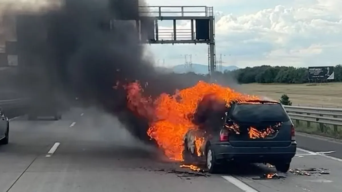 Erőszakos tolakodók, lángolva a sávok közé guruló autó, terelésben eltévedő sofőr – videók – ORIGO