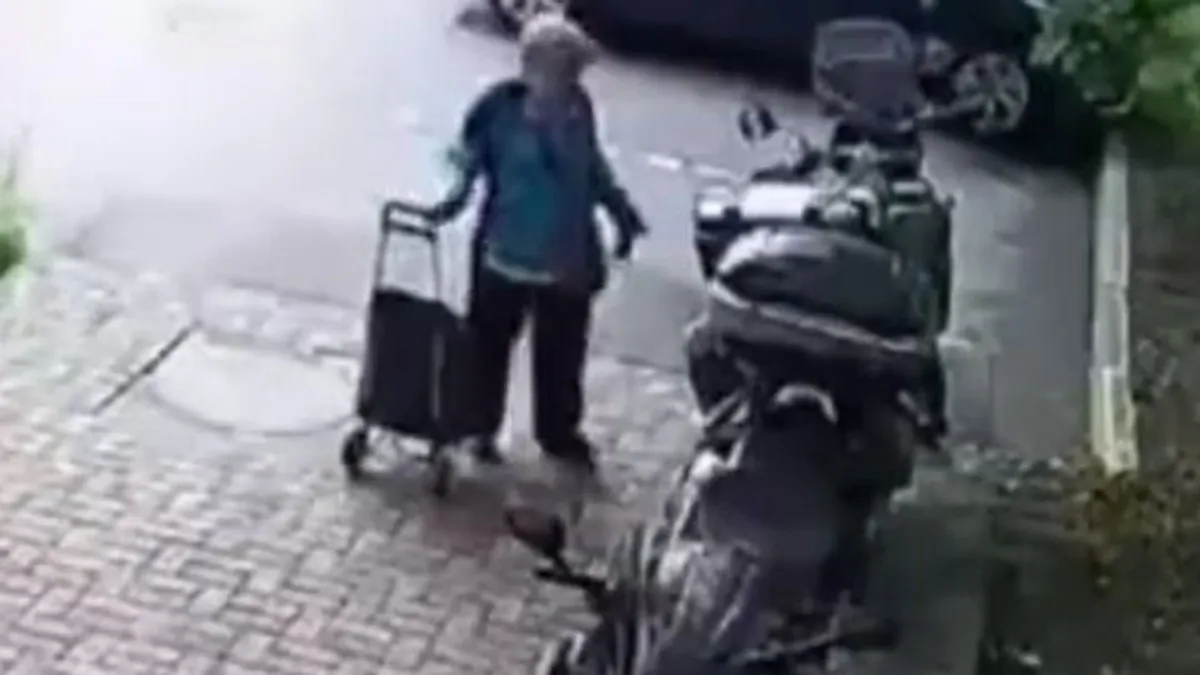 Hazaért a nagyi, aki ki nem állhatja a motorokat, rögtön rendet is rakott a ház előtt - videó