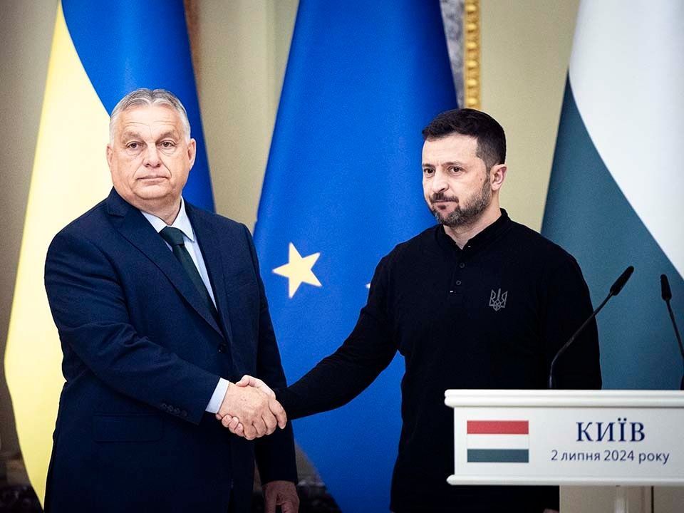 Orbán Viktor Kijevben, ORBÁN Viktor; ZELENSZKIJ, Volodimir, OrbánViktor,