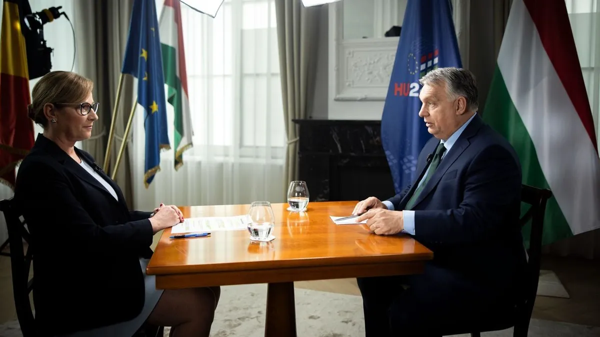 Orbán Viktor: A béke lesz a magyar uniós elnökség középpontjában
