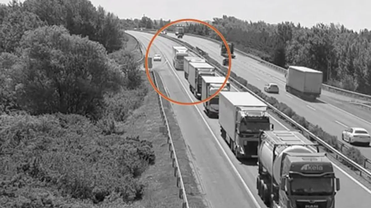 Így történt a sokkoló győri halálos kamionbaleset - videó