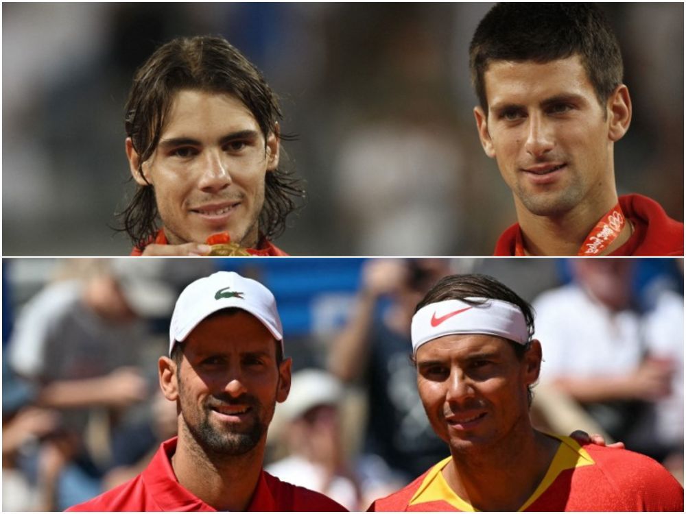 Novak Djokovic, Rafael Nadal, tenisz, olimpia, 2008, 2024, Peking, Párizs