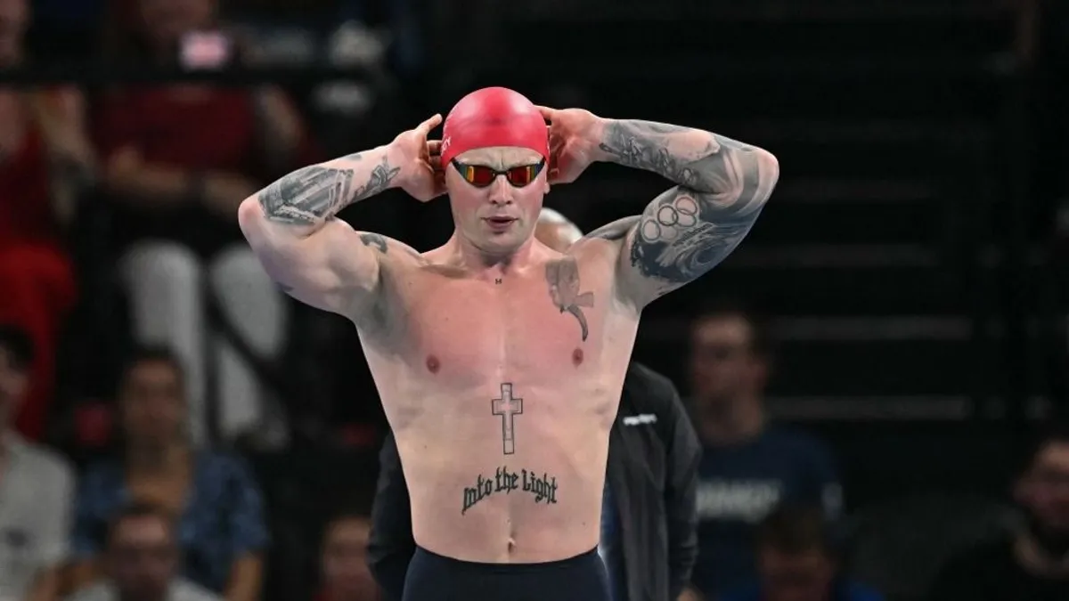Nem lett meg a harmadik olimpiai aranya a brit úszósztárnak