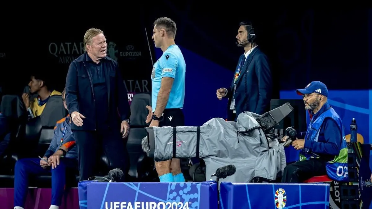 "Nehéz elfogadni" - Ronald Koeman is bírót kritizálta a botrányos büntető miatt