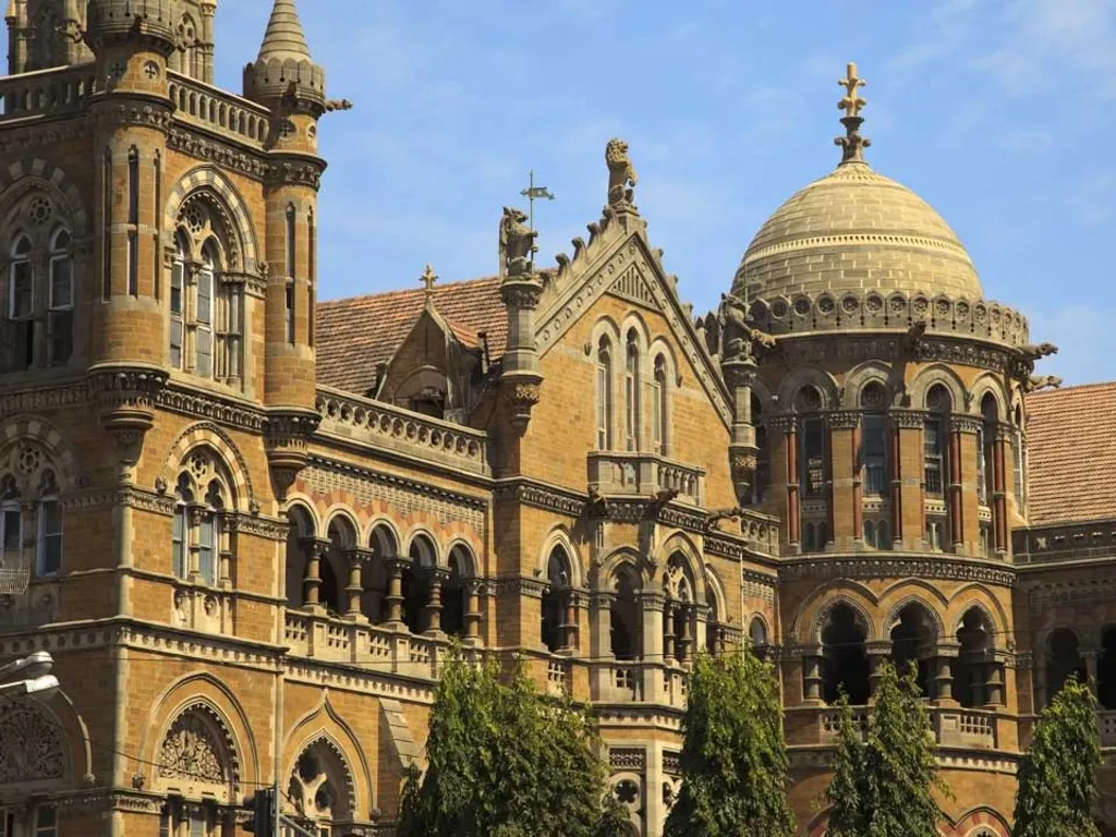 Mumbai, India, Chhatrapati Shivaji Terminus, vasút, vasútállomás