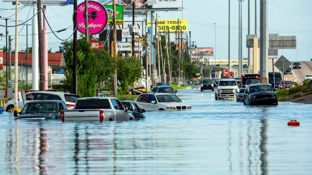 Beryl, hurrikán, Texas, USA, 2024. július 9, 
