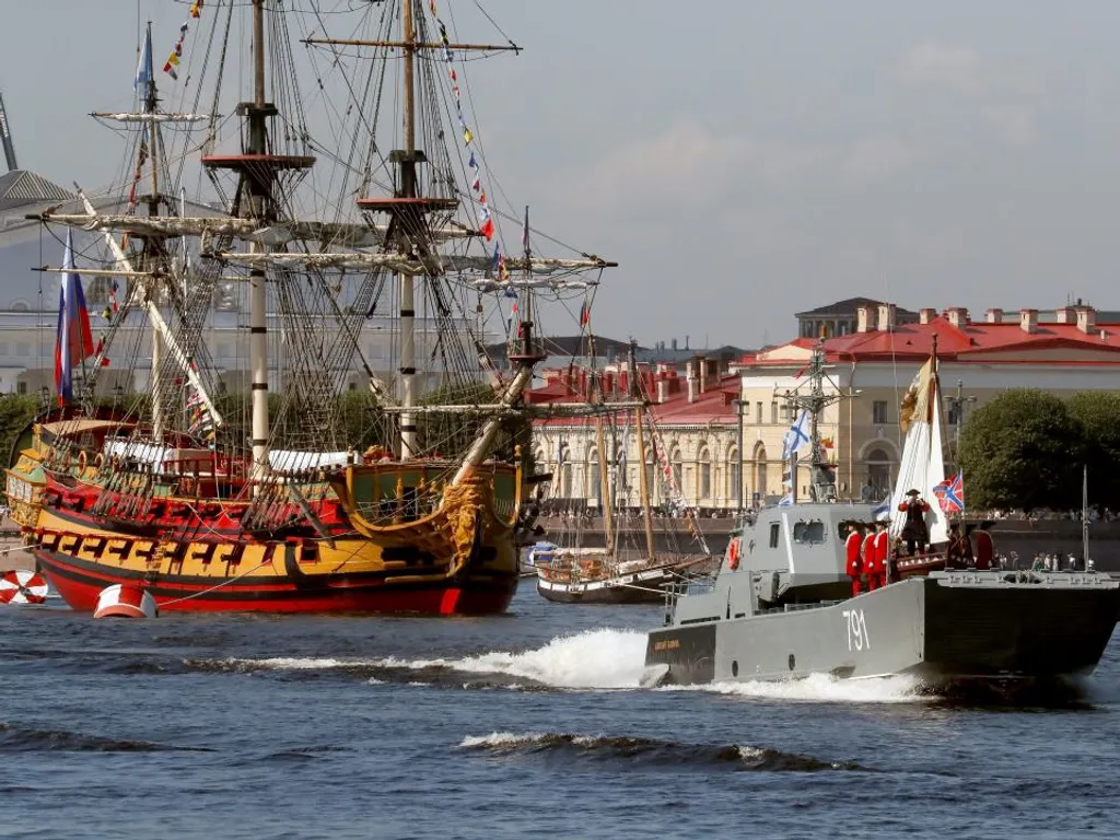A haditengerészet napja Oroszországban  