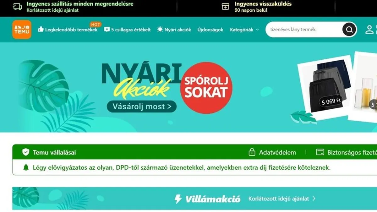 Erre senki sem számított a Temuval kapcsolatban