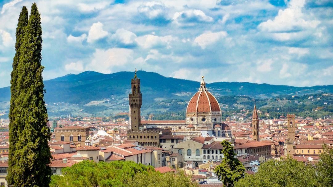 A,Beatiful,View,Of,The,City,Florance,With,The,View