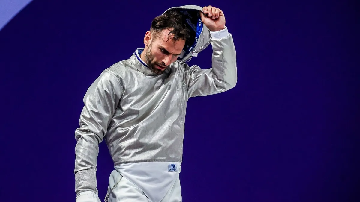 Szilágyi Áron az első fordulóban kiesett a párizsi olimpián