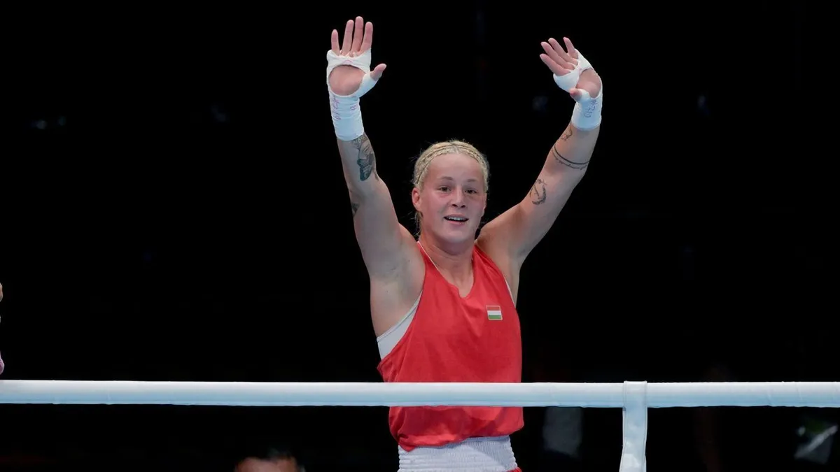 Az ökölvívó Hámori Luca történelmet írt az olimpián
