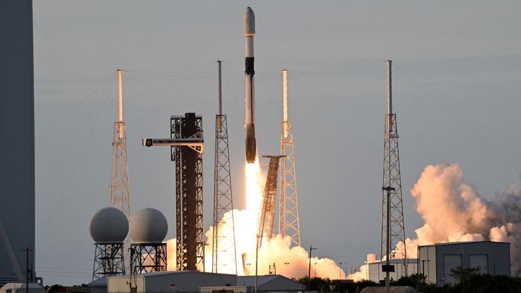 Falcon 9 rakéta felbocsátása