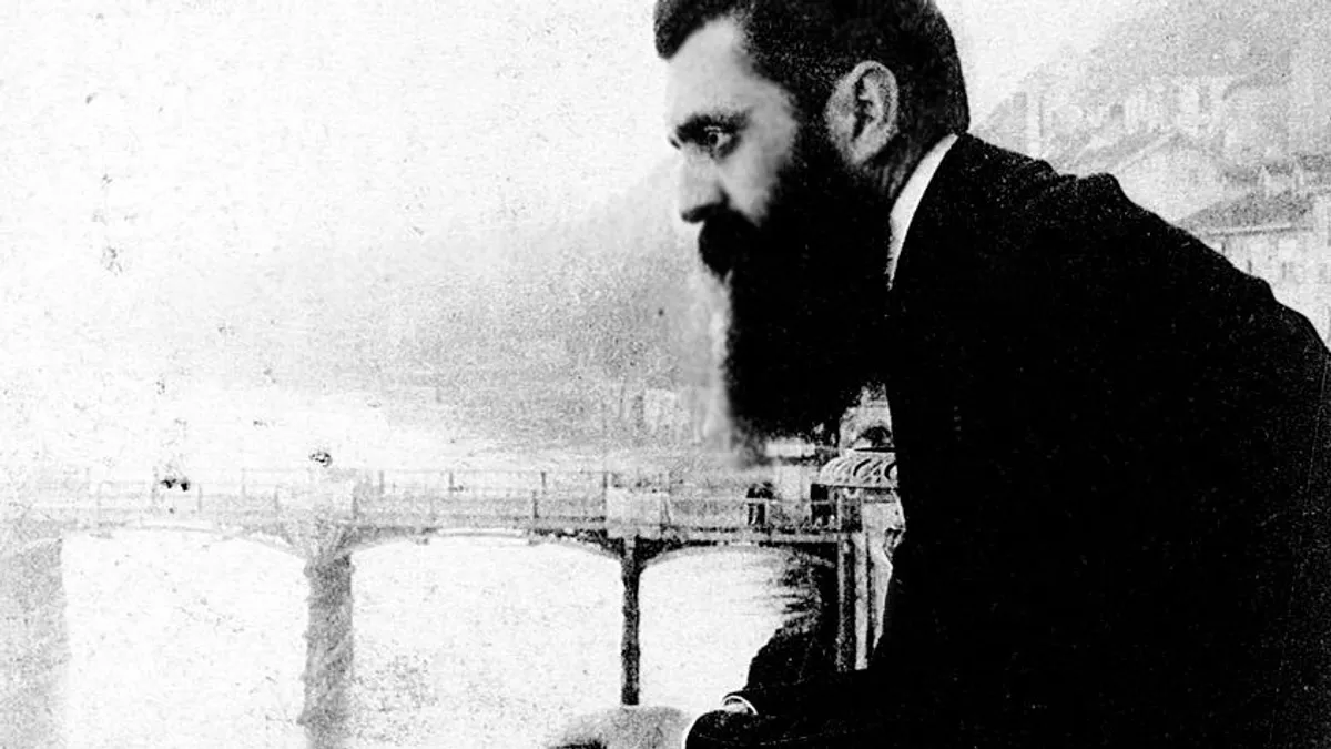 A cionizmus atyja kilépett a politikai küzdőtérre is